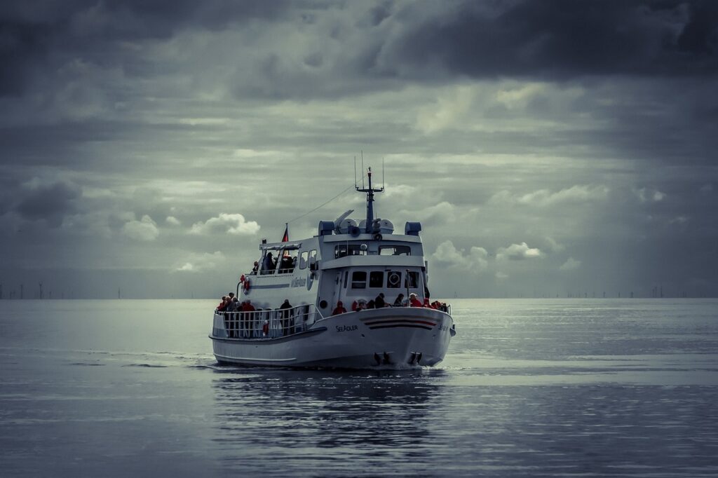 Tagesausflug Schulklasse Nordsee Büsum Seehundsafari Fahrt mit Krabbenkutter