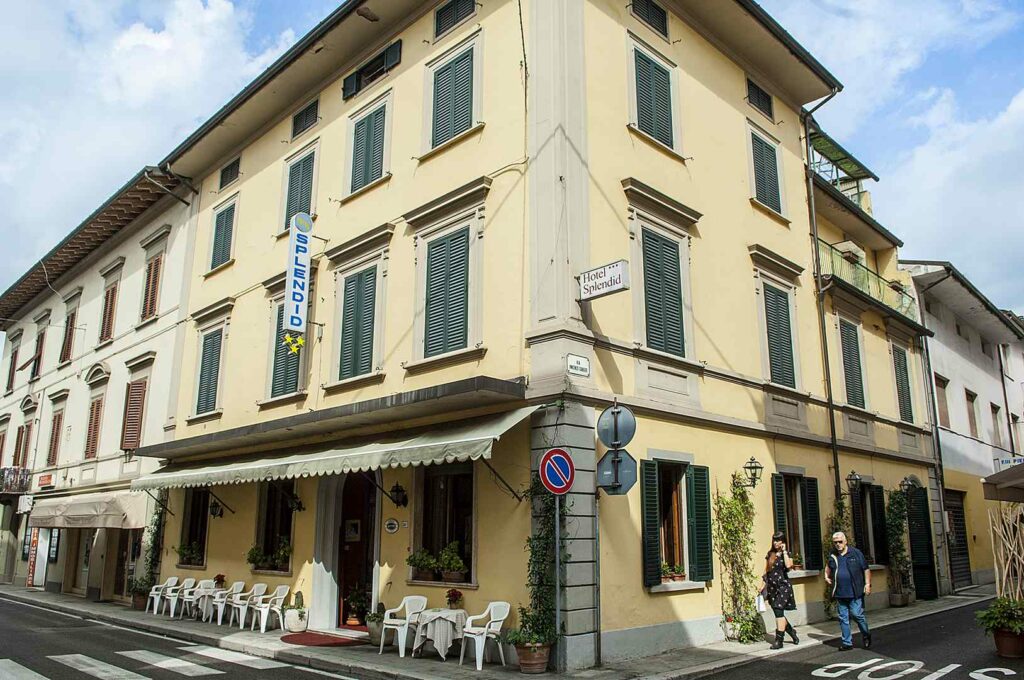 Hotel Splendig in der Toskana ist ein gutes, typisch italienisches Hotel für Schulklassen während einer Landheimfahrt