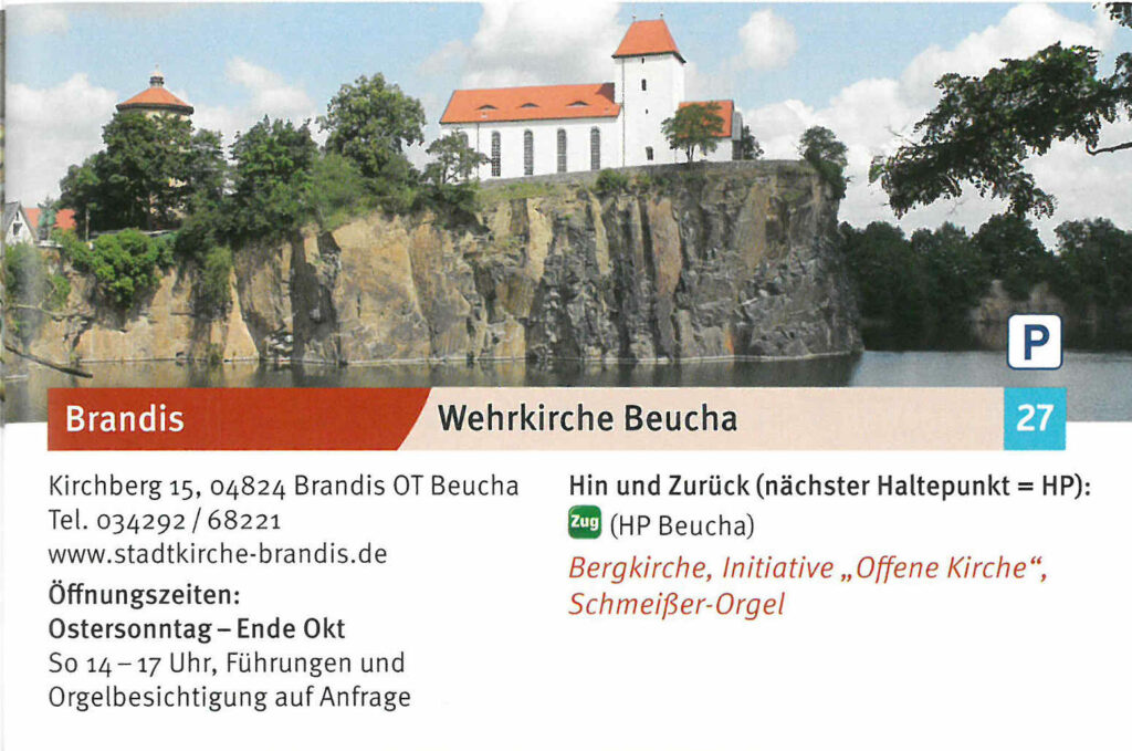 Bergkirche, Initiative "Offene Kirche" mit Schmeißer-Orgel