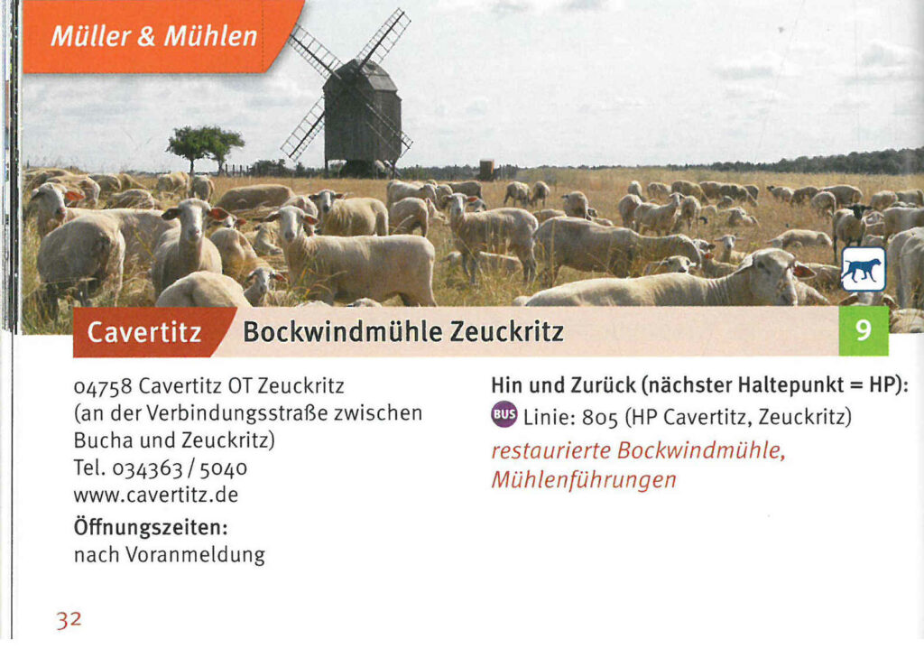 Bockwindmühle Zeuckritz/Cavertitz