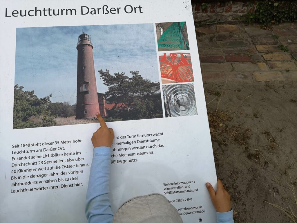 Information Leuchtturm Darsser Ort