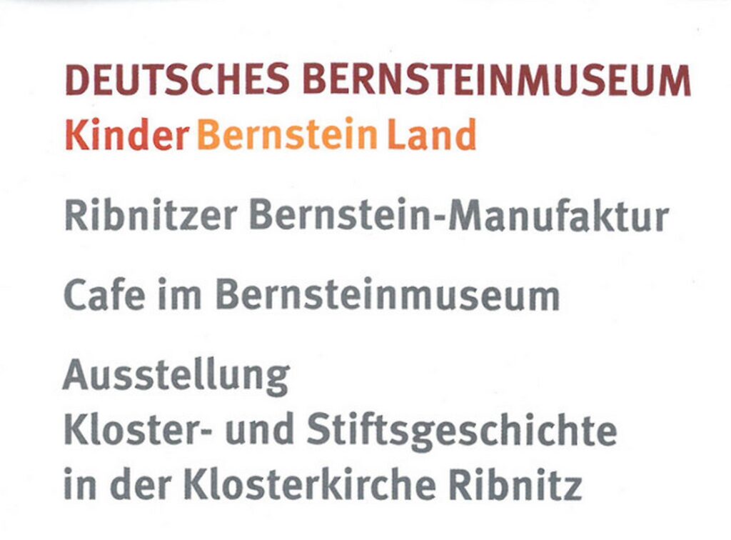 Schulklasse zu Besuch im Deutschen Bernstein-Museum Ribnitz-Damgarten